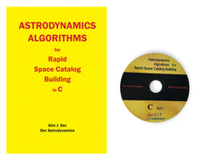 Load image into Gallery viewer, ASTRODYNAMICS ALGORITHMS FOR RAPID SPACE CATALOG BUILDING - Matlab Version (CD-ROM with source codes included)