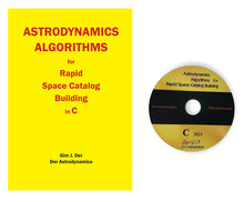 Load image into Gallery viewer, ASTRODYNAMICS ALGORITHMS FOR RAPID SPACE CATALOG BUILDING - C Version (CD-ROM with source codes included)
